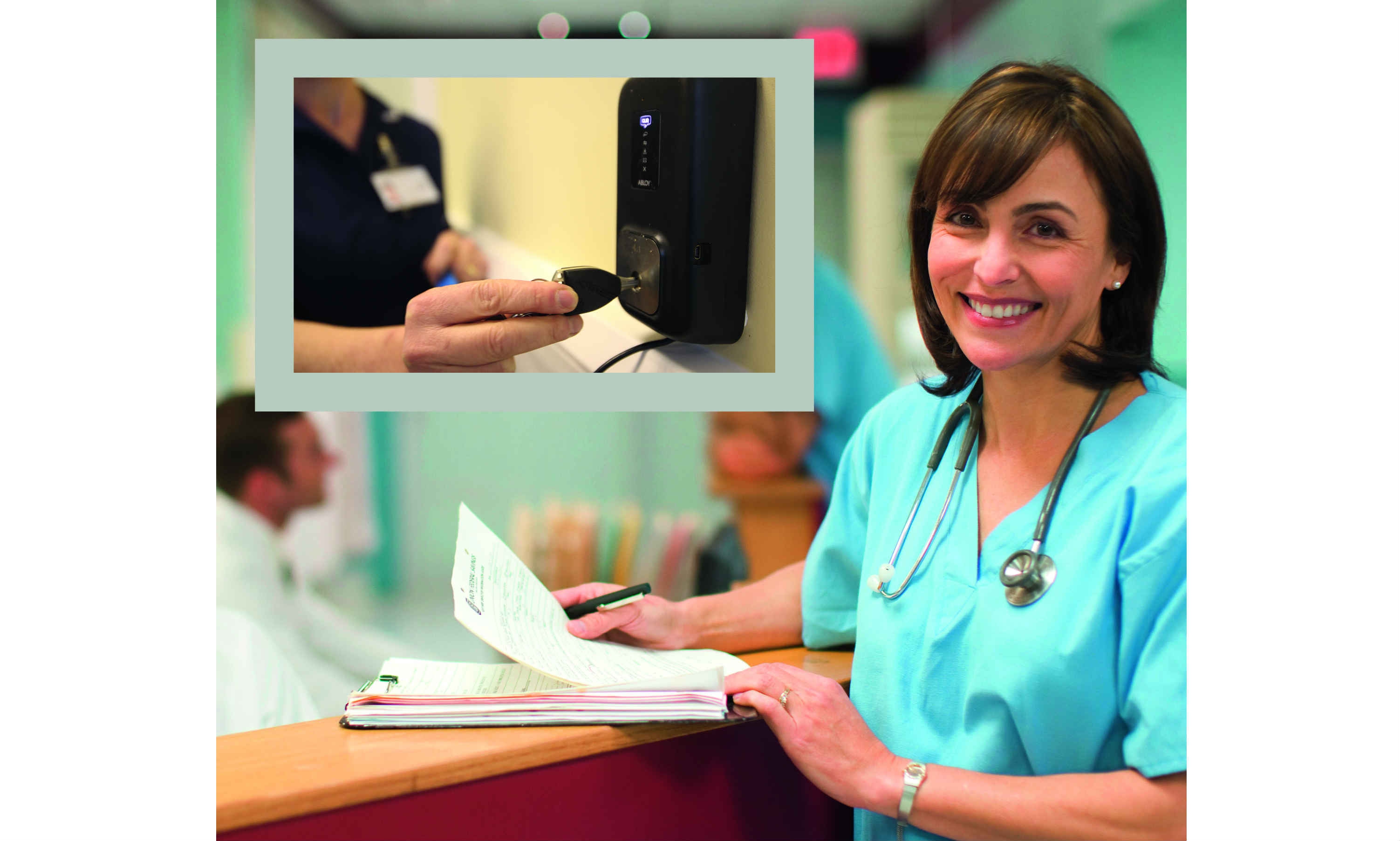 CLIQ® locking system saves nurses’ time—and upgrades drug and medicine safety