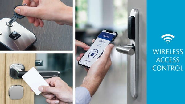 Access control options? Wireless doesn't tie you down