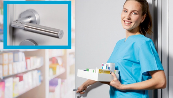 Handle with care: what makes Code Handle® the right PIN door lock for health premises?