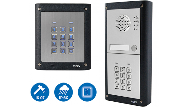 Videx enhances 4000 series keypads with new range