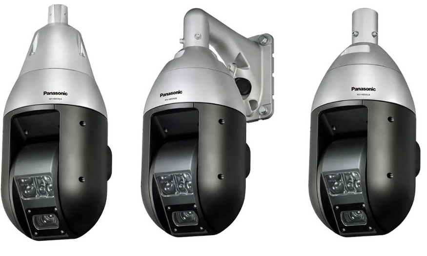 New levels of night visibility with the Panasonic Infra-Red Ptz security cameras