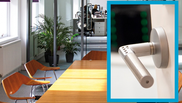 Design agency finds Code Handle® an ideal locking solution for server and meeting rooms