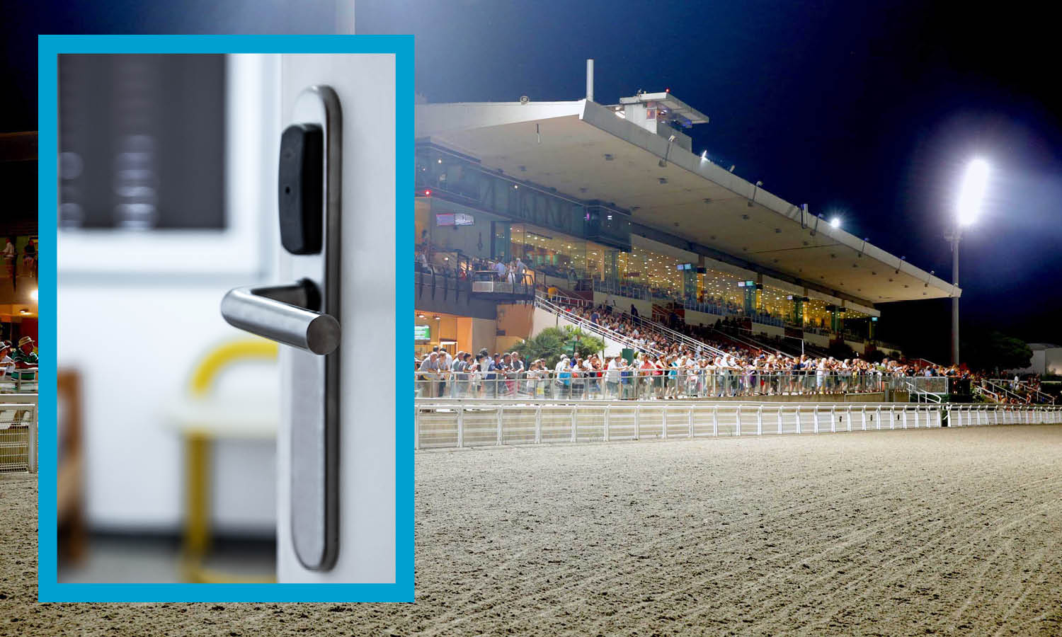 How one French racecourse saved security costs by switching from mechanical keys to SMARTair® access control