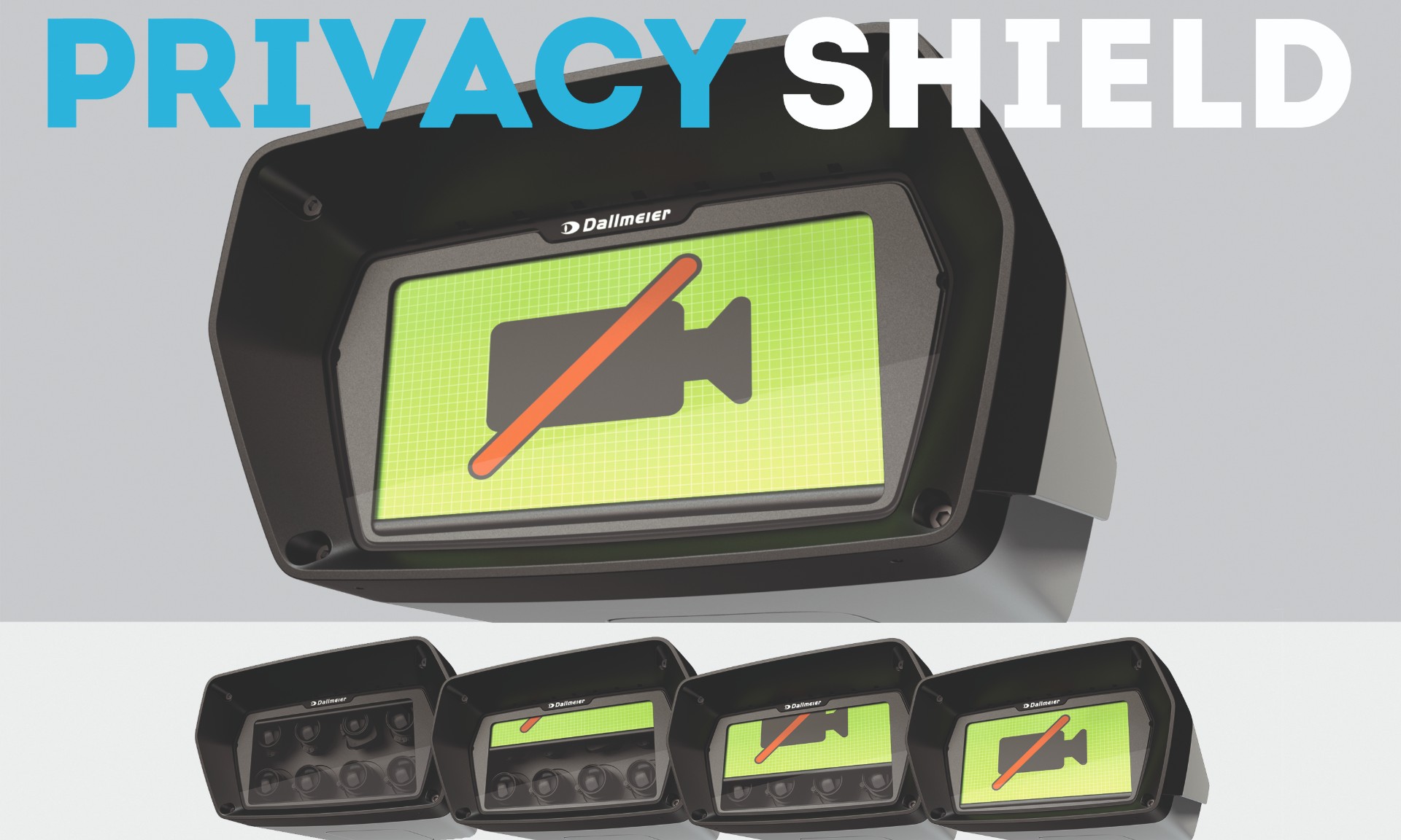Dallmeier Panomera® cameras now with remote-controlled "privacy curtain” Privacy Shield