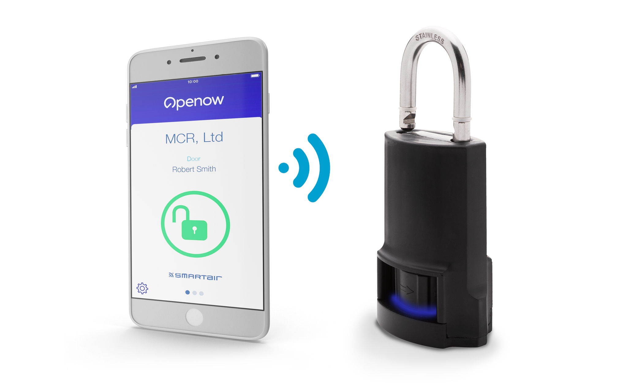 New SMARTair® i-gate Padlock takes real-time electronic access control anywhere, inside or out