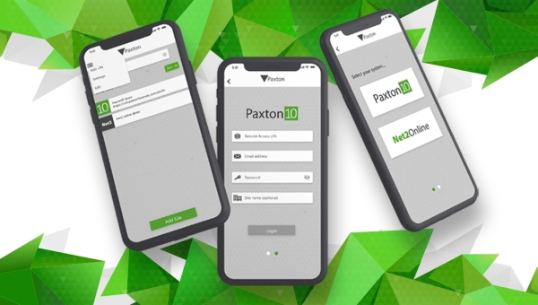 New and improved site management app from Paxton