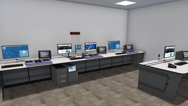Custom Consoles SteelBase Commissioned for Inverness Airport Operations Room