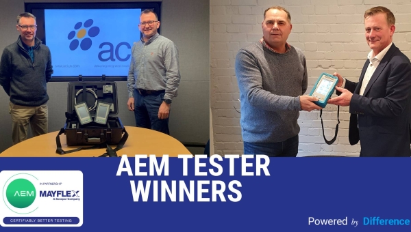 Mayflex announce AEM Tester prize winners