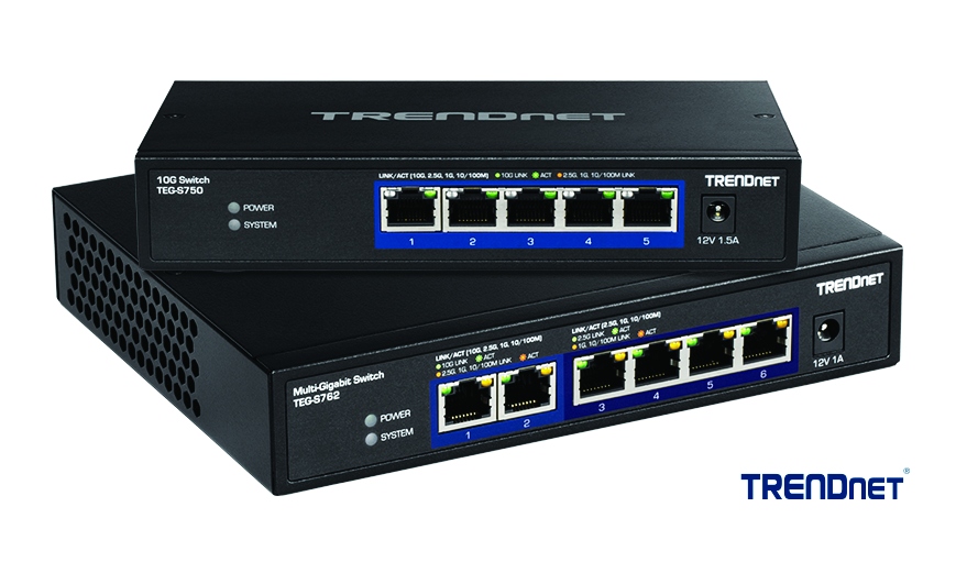 TRENDnet introduces more 10G switches, continues to expand growing multi-gigabit product family