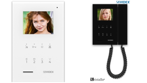 Videx introduces new video monitor for leading door entry range