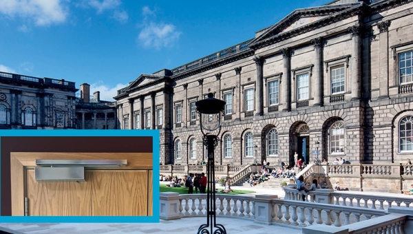 For the University of Edinburgh, ASSA ABLOY provides a one-stop-shop for high-performance Door Closers