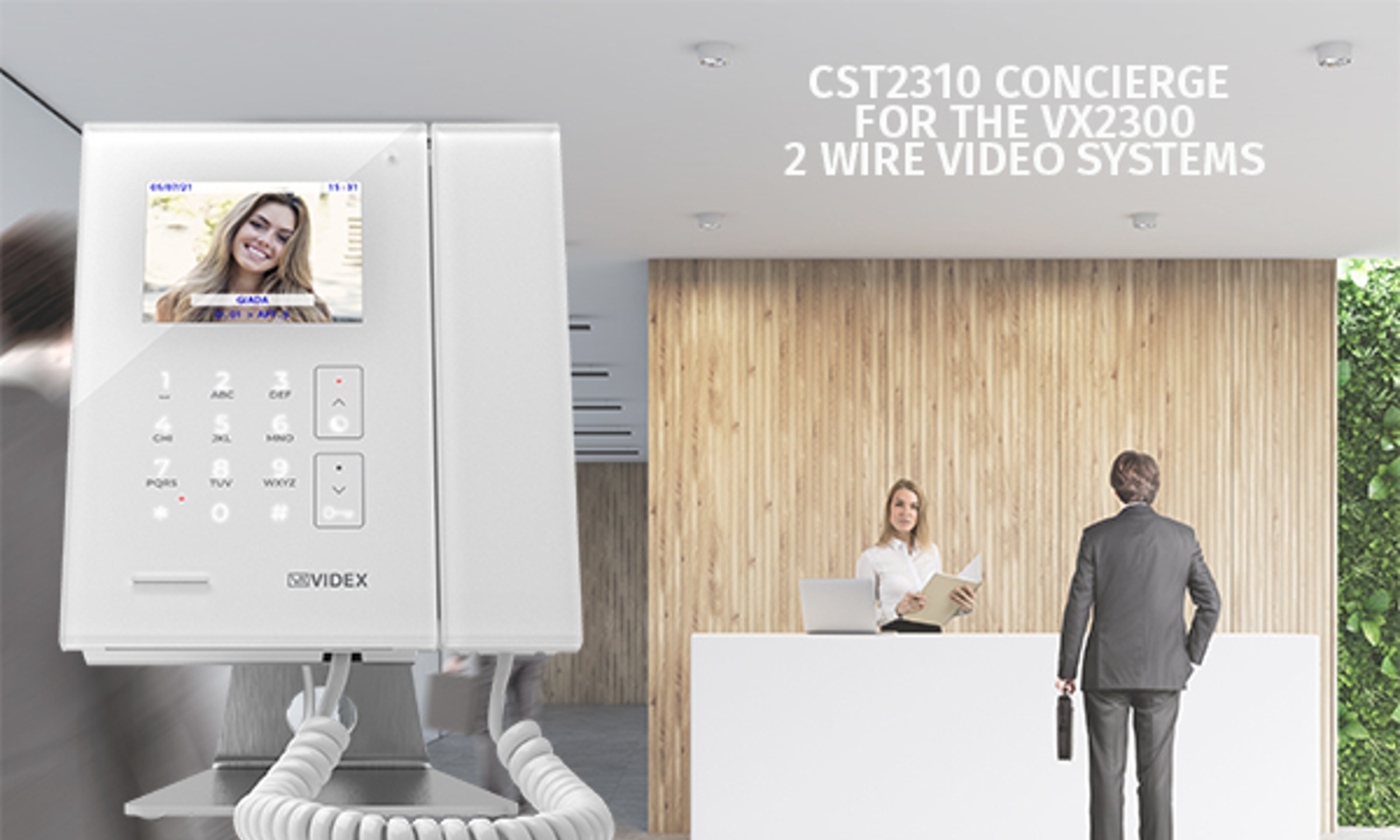 Videx strengthens flagship door entry system with new concierge offering