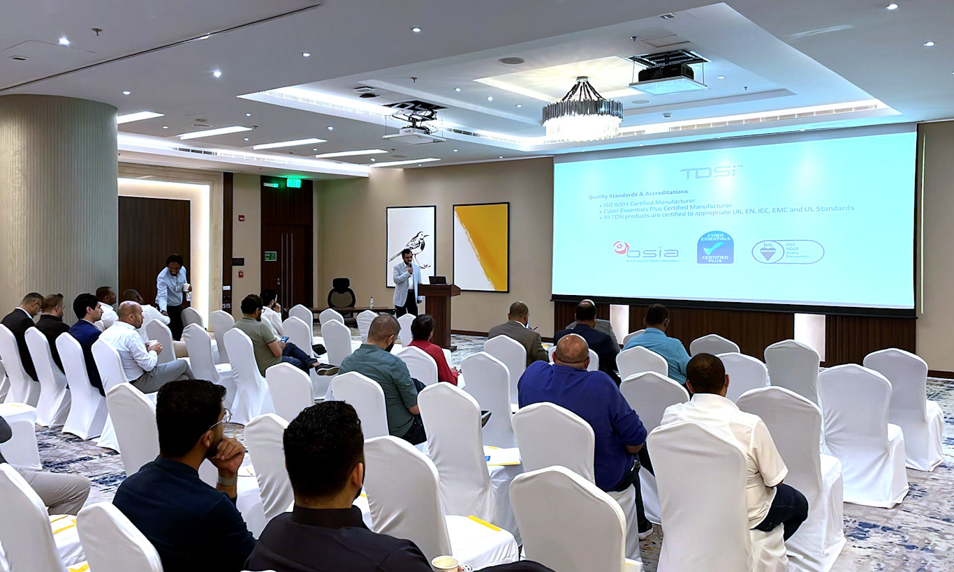 TDSi security technology showcase visits Saudi Arabia and features guest UK providers