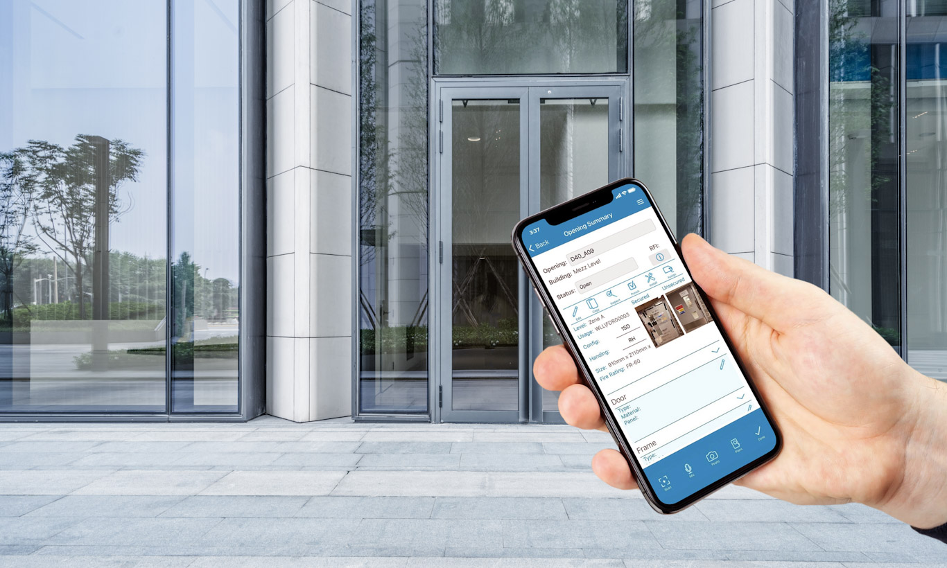 Streamlining openings and fire door inspection with a new multi-functional mobile app