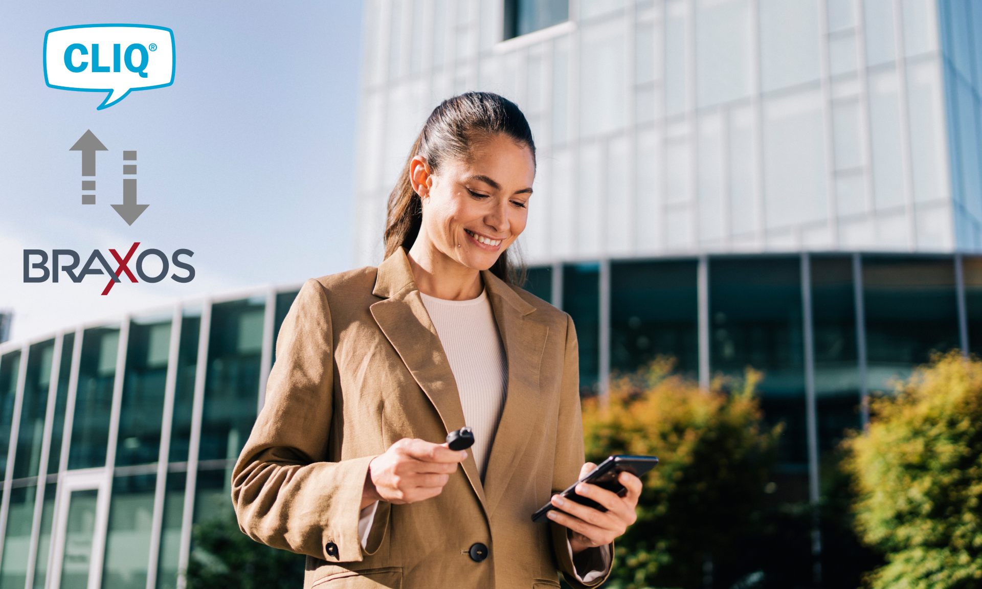 CLIQ® digital smart key access now connects with 100+ access systems via braXos Steward