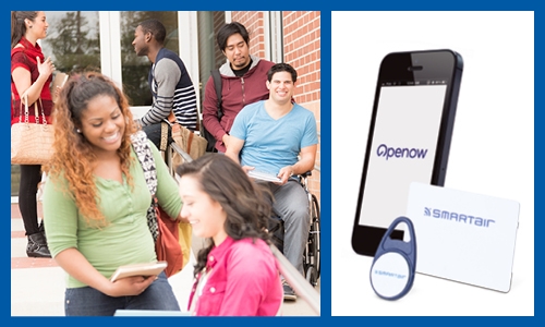 SMARTair® wireless access control is improving student life and campus security across Europe